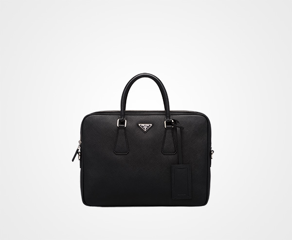 プラダ バッグ スーパーコピー leather briefcase 2VE368_9Z2_F0002_V_OOX