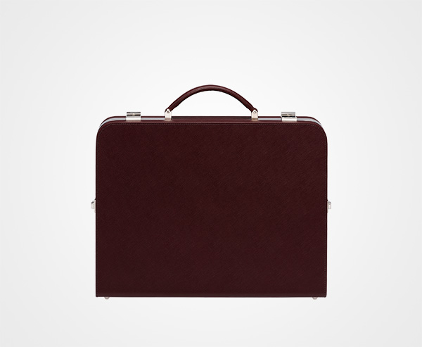 プラダ バッグ スーパーコピー leather briefcase 2VB009_053_F0403_V_OOO