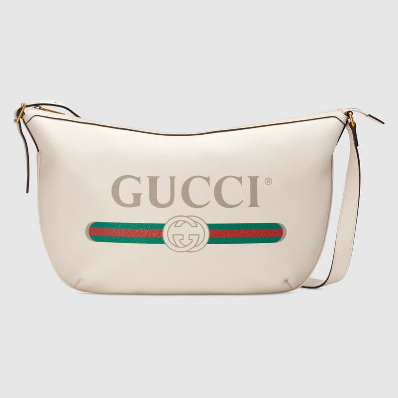 グッチ バッグ スーパーコピー GUCCI プリント ハーフムーン ホーボーバッグ 523588 0GCAT 8820