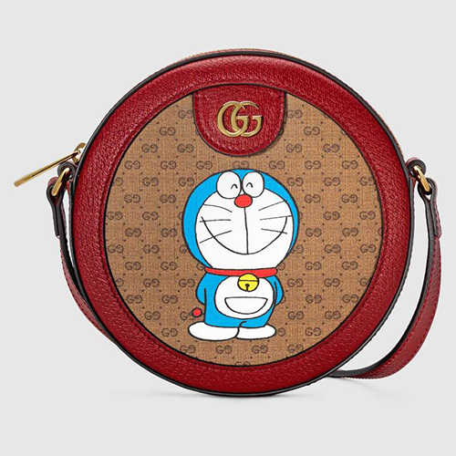 グッチ バッグ スーパーコピー Gucci ドラえもん x GUCCI ショルダーバッグ Detail 2 625216 2T8AG 8580