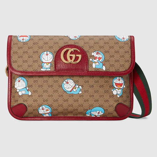 グッチ バッグ スーパーコピー Gucci ドラえもん x GUCCI ベルトバッグ Detail 2 647817 2TJBG 8587