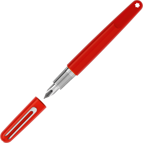 モンブラン 万年筆 スーパーコピー (Montblanc M)RED 万年筆 117600