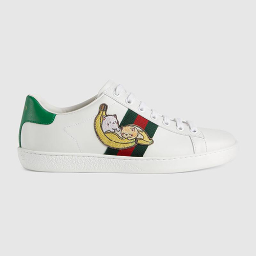 グッチ 靴 スーパーコピー 〔エース〕BANANYA x GUCCI スニーカー 661663 0FI60 9112